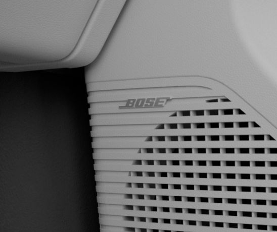 The Bose speaker located in the passenger door of The all-new KONA.